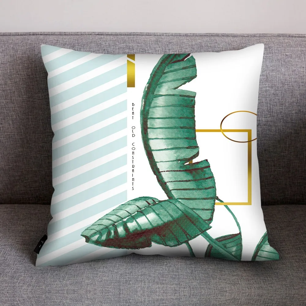 Полиэфирные наволочки скрытая застежка молния 4 шт./компл. наволочка с принтом