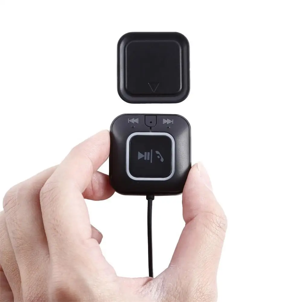VAORLO Магнитный Bluetooth автомобильный комплект Hands Free с микрофоном 4 0 аудио адаптер NFC