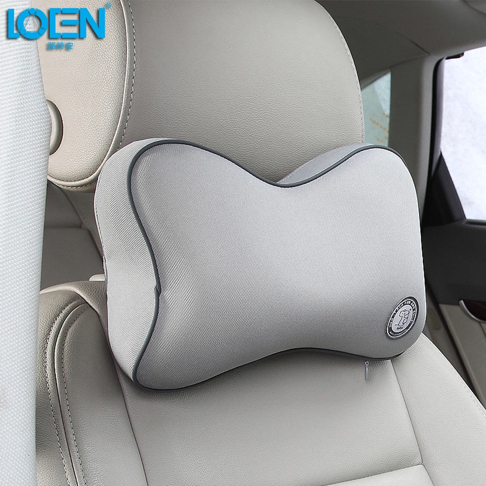 Автомобильная подушка для поддержки шеи LOEN Универсальный подголовник бабочка