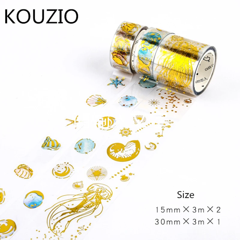 

washi tape set kawaii vintage decorado 3m stickers scrapbooking cute foil masking tape cinta adhesiva decorativa gold glitter