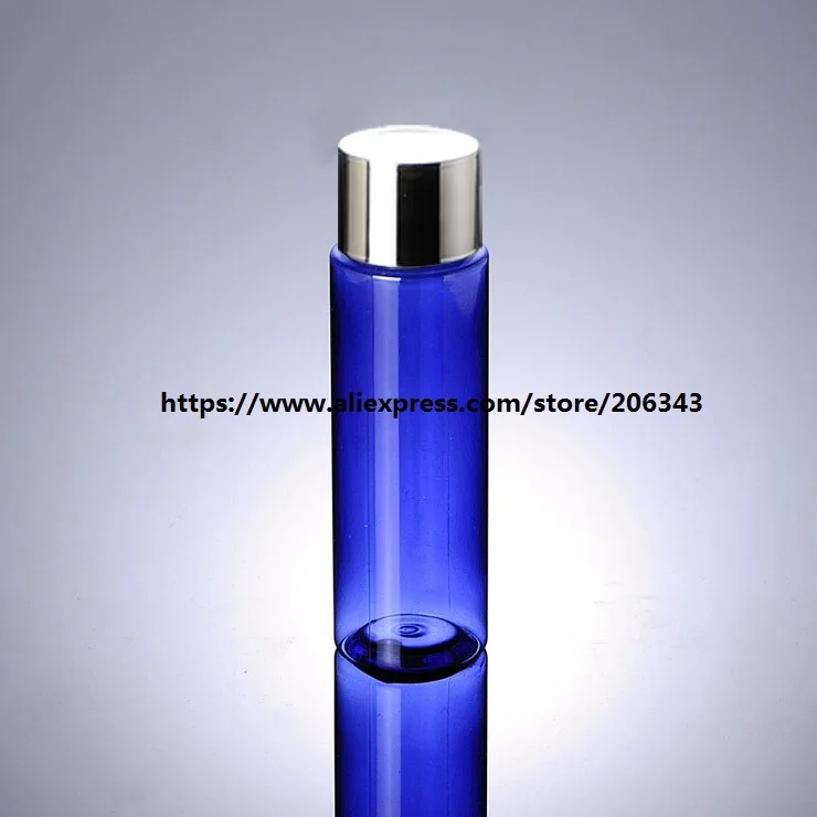 Прозрачная/синяя бутылка для домашних животных объемом 100 мл или синяя Туалетная