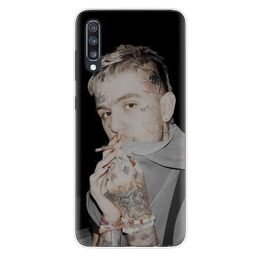 Горячий поп рэпер Lil Peep Мягкий ТПУ чехол для Samsung Galaxy S10 Plus S10E A70 A50 A30 M40 M30 M20 A60 A40 A20 A10