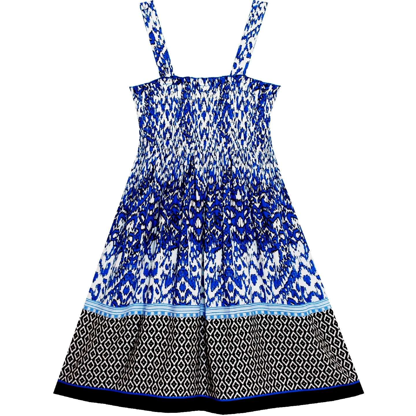 Sunny Fashion платья для девочек платье Рукавов Недоуздок Традиционный Рука Картина