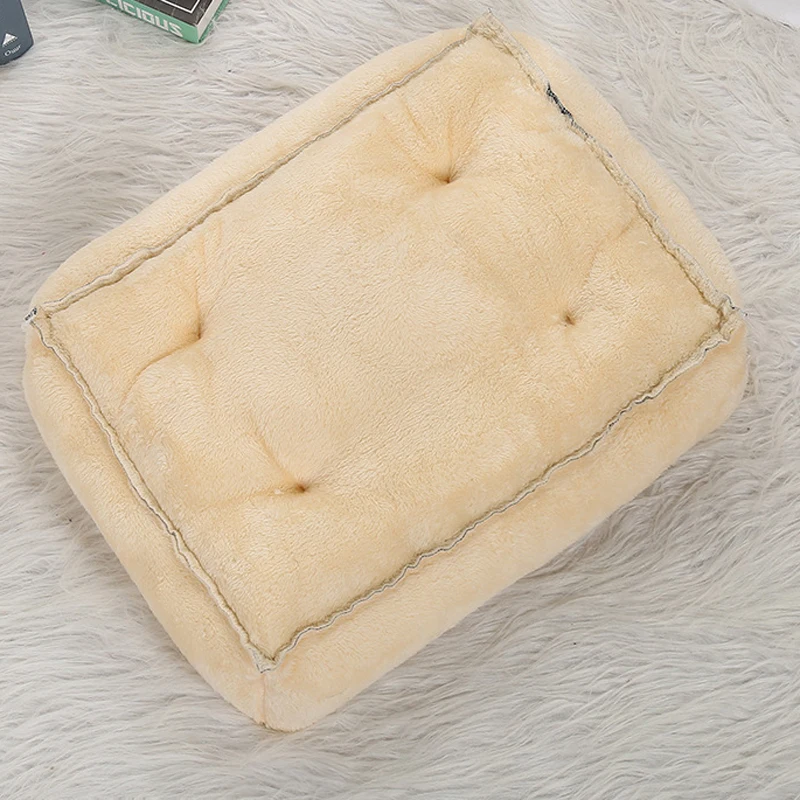 Вельветовый матрас для домашних животных подстилка кошек щенков больших собак 6