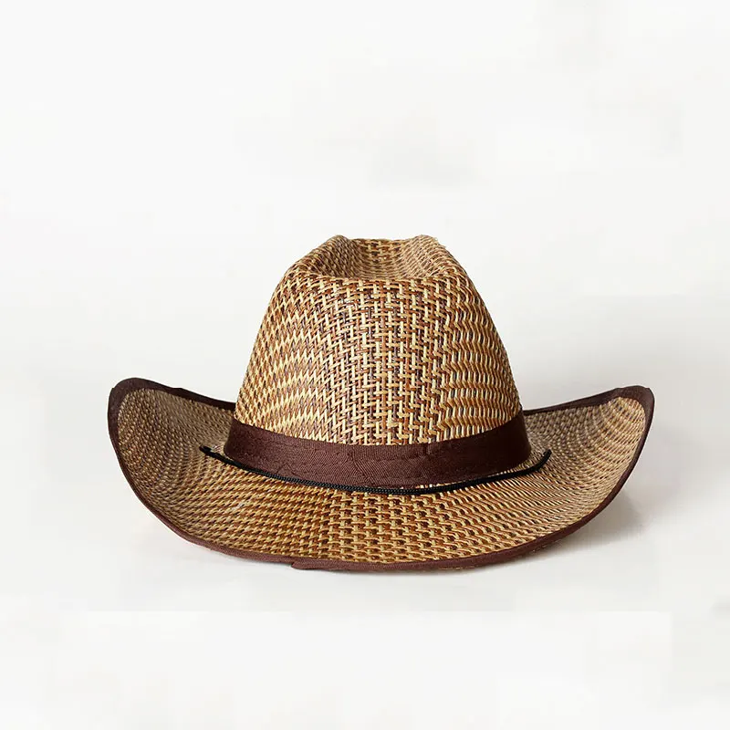 Для Мужчин's бамбуковый Плетеный соломенная шляпа Открытый Рыбалка дышащий