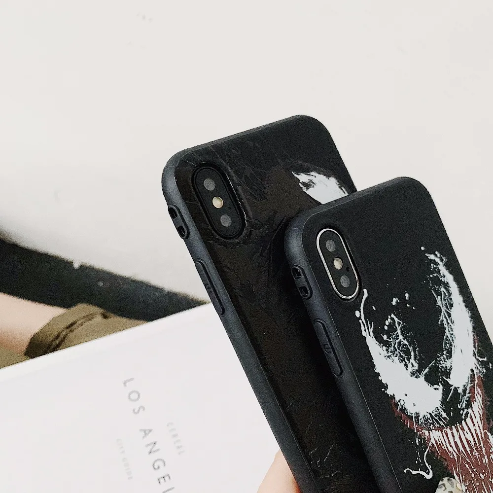New Cute Cartoon Poisonous Toxic Liquid TPU Case For Apple iphone 6 7 8 Plus X XR XS Max Cover 6plus 7plus 8plus XSMax Soft | Мобильные