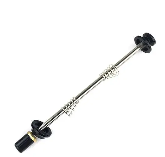 MTB BikeTitanium Шашлык дорожный велосипед Ti Quick Release шашлык Hex M5 100 мм 74 мм 130 мм 135 мм велосипед пролонгированного qr-вертел - Цвет: black  74mm