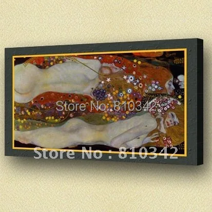 

Modern art high quality handmade oil painting of Klimt paintings for bedroom