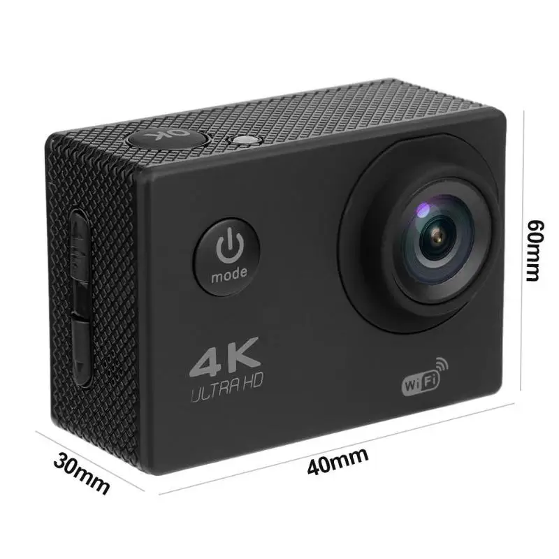 4 к 2.0in сенсорный экран экшн-камера 140 объектив HD WiFi экшн-камера 30 М Подводная водостойкая видеокамера Спортивная камера aksiyon kamera экшн камера
