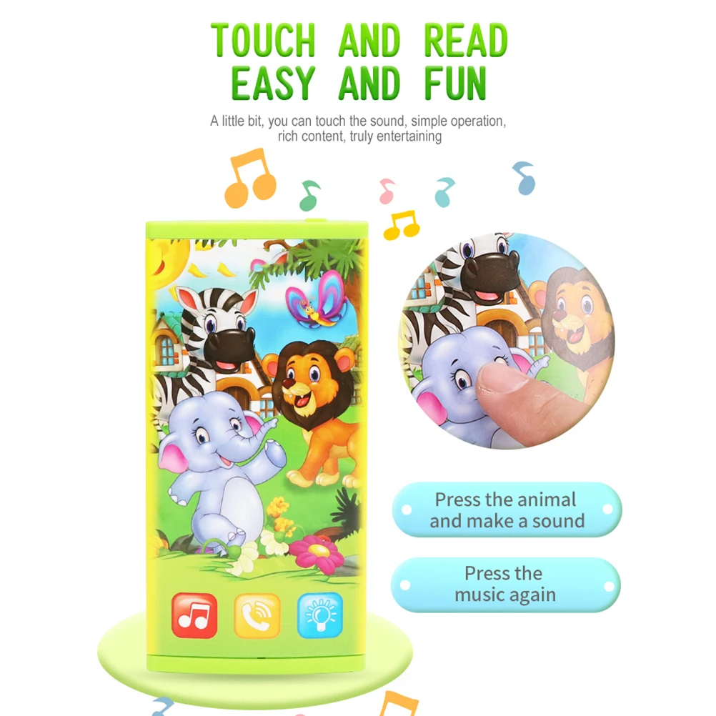 Развивающие игрушки Двусторонняя Экран мобильного телефона с светодиодный