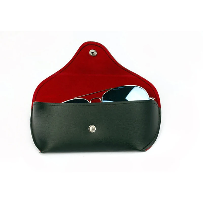 Black Portable Durable PU Leather Professional Glasses Case Vintage Sunglasses Eyeglasses Storage Holder Retro Box Cases | Аксессуары