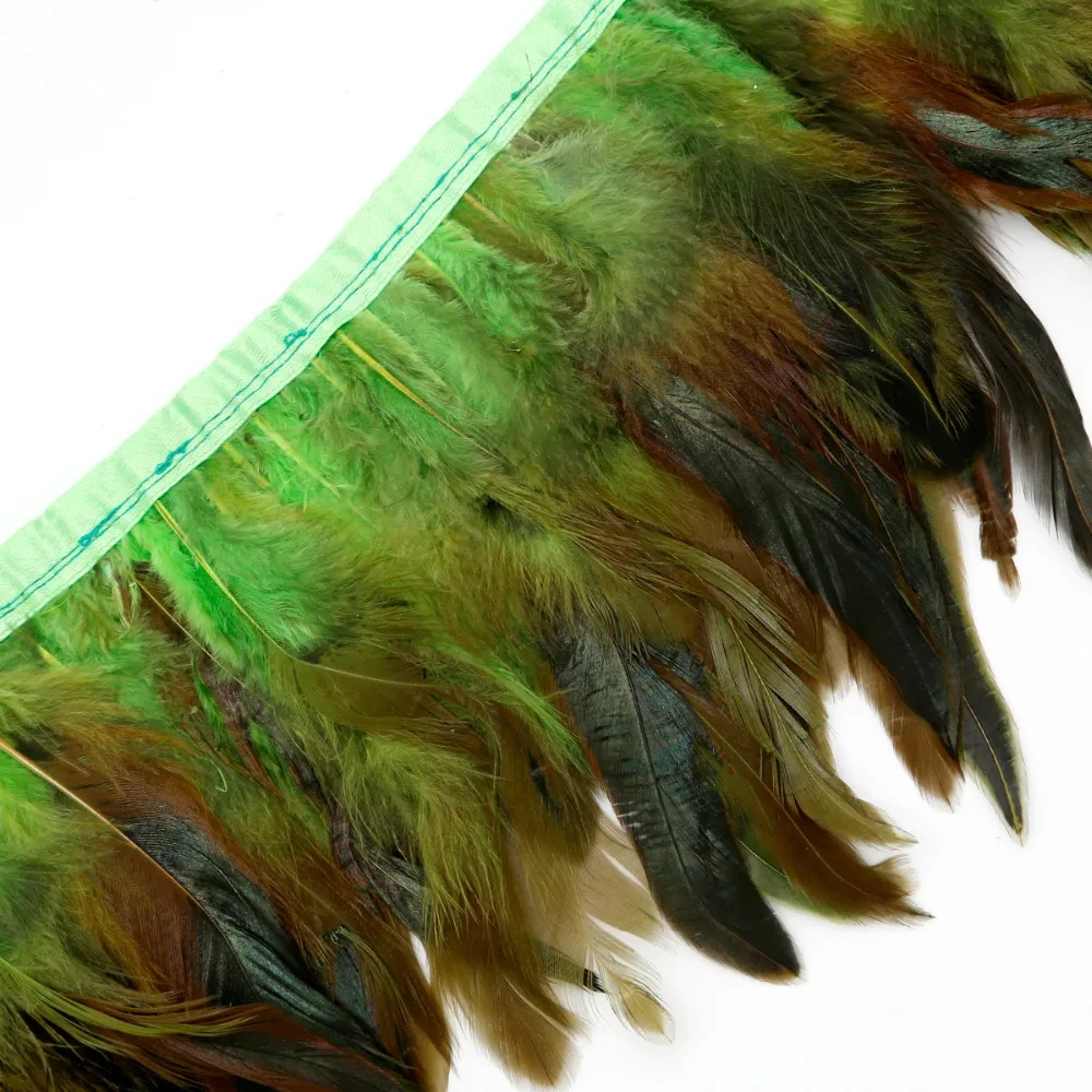 10-15cm(4-6&quot) Mix Color Natural Rooster feathers 1M/10M Packgae For Christmas wedding decoration Pheasant Chicken feather | Дом и сад