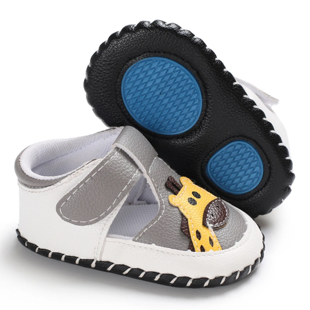 1 Pair Casual Summer Infant Baby Boy Shoes Girl Anti-slip Sole Crib Shoe Sneaker Newborn Prewalker for 0-18M