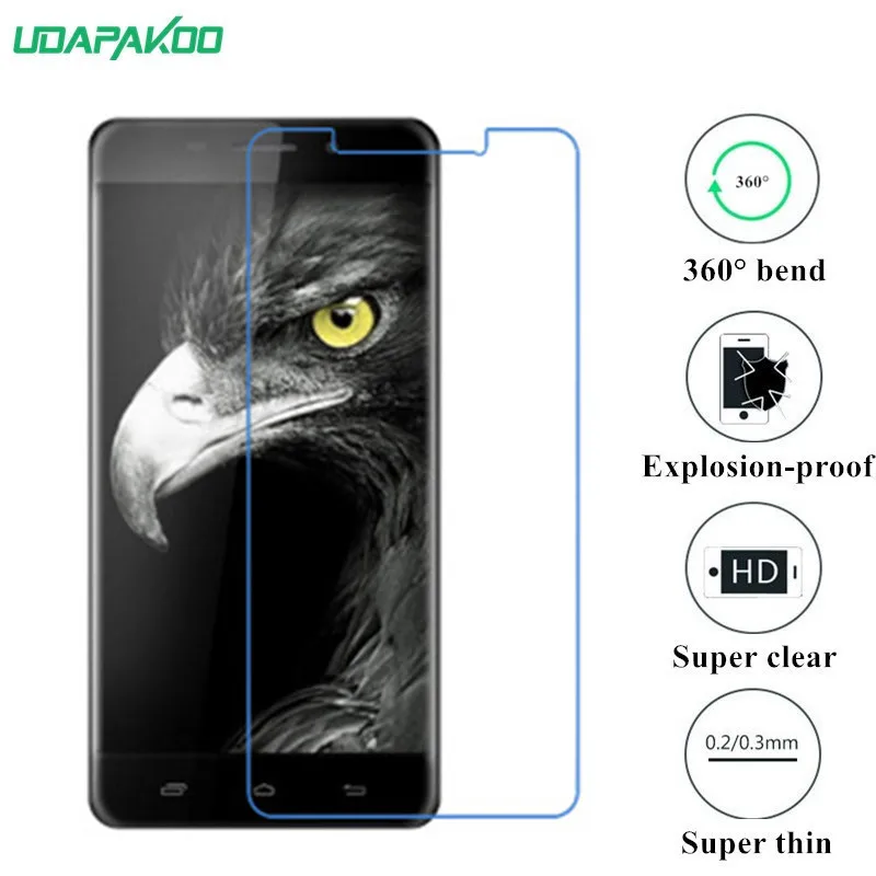 Udapakoo прозрачное закаленное мягкое стекло пленка для Ulefone металлическое нано