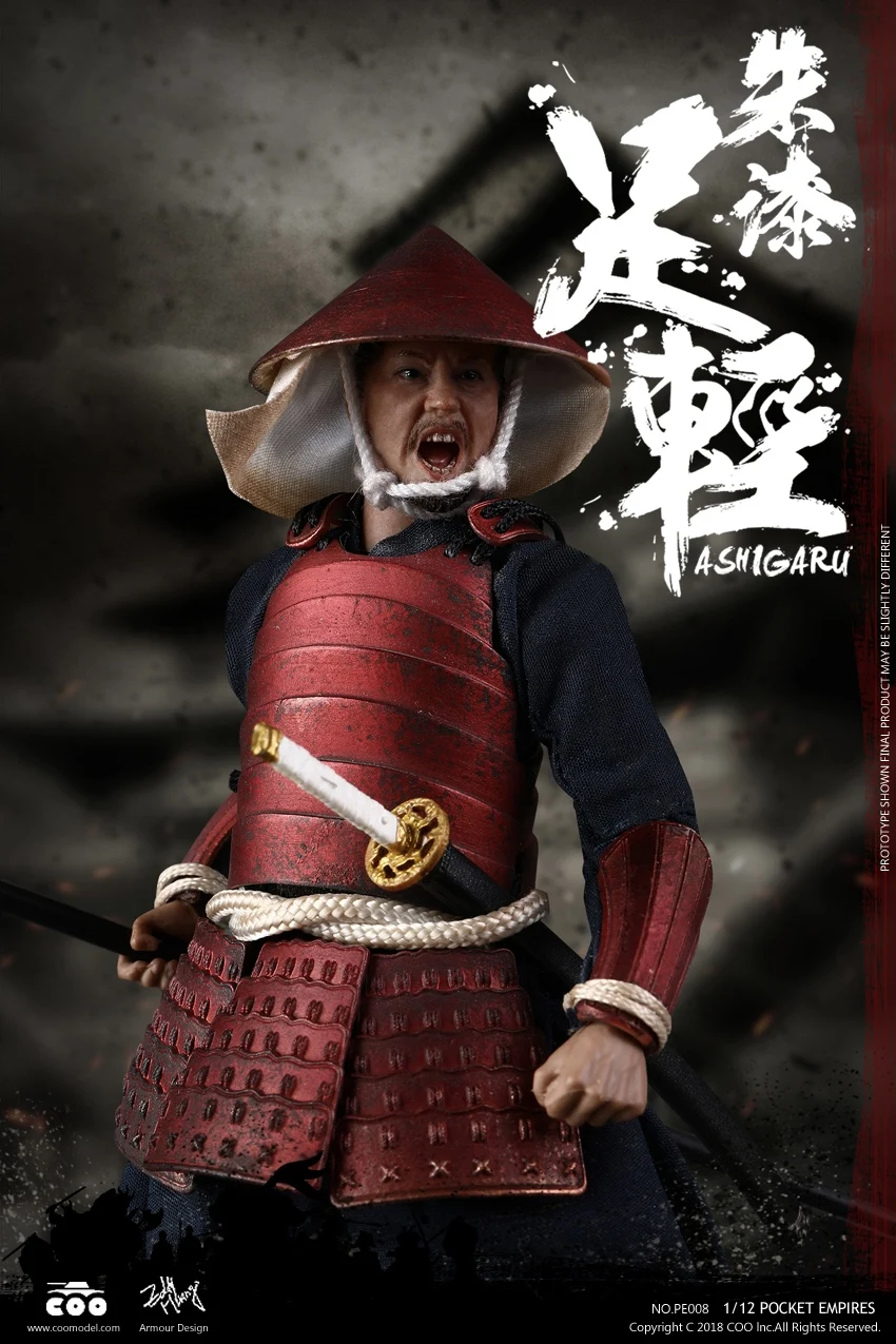 Coomodels 1/12 Ashigaru PE008 обычная коллекция Ver PE009 фигурка для любителей праздника