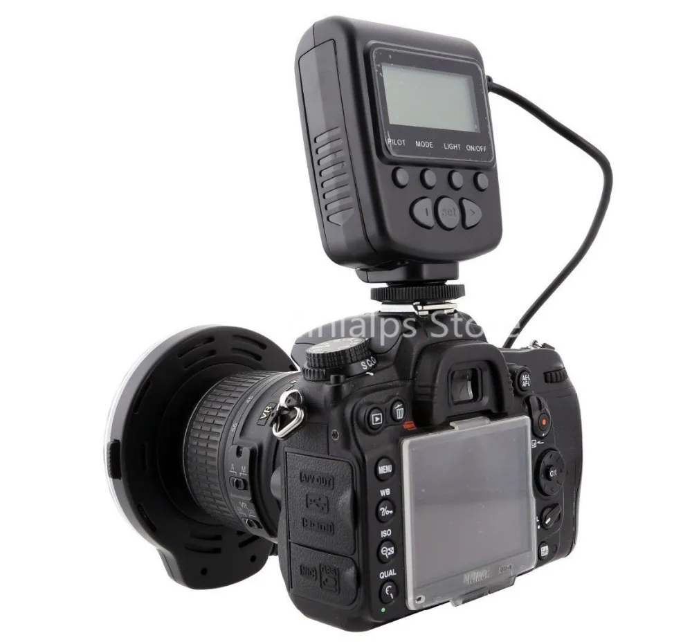 Meike FC-110 светодиодный макро-Кольцевая вспышка для Canon/Nikon/Pentax/Olympus | Электроника