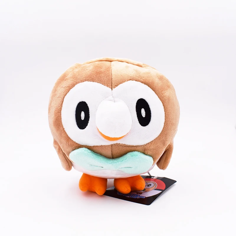 7 дюймов плюшевые куклы Rowlet мягкие игрушки Детские Рождественские мягкие Подарочные игрушки