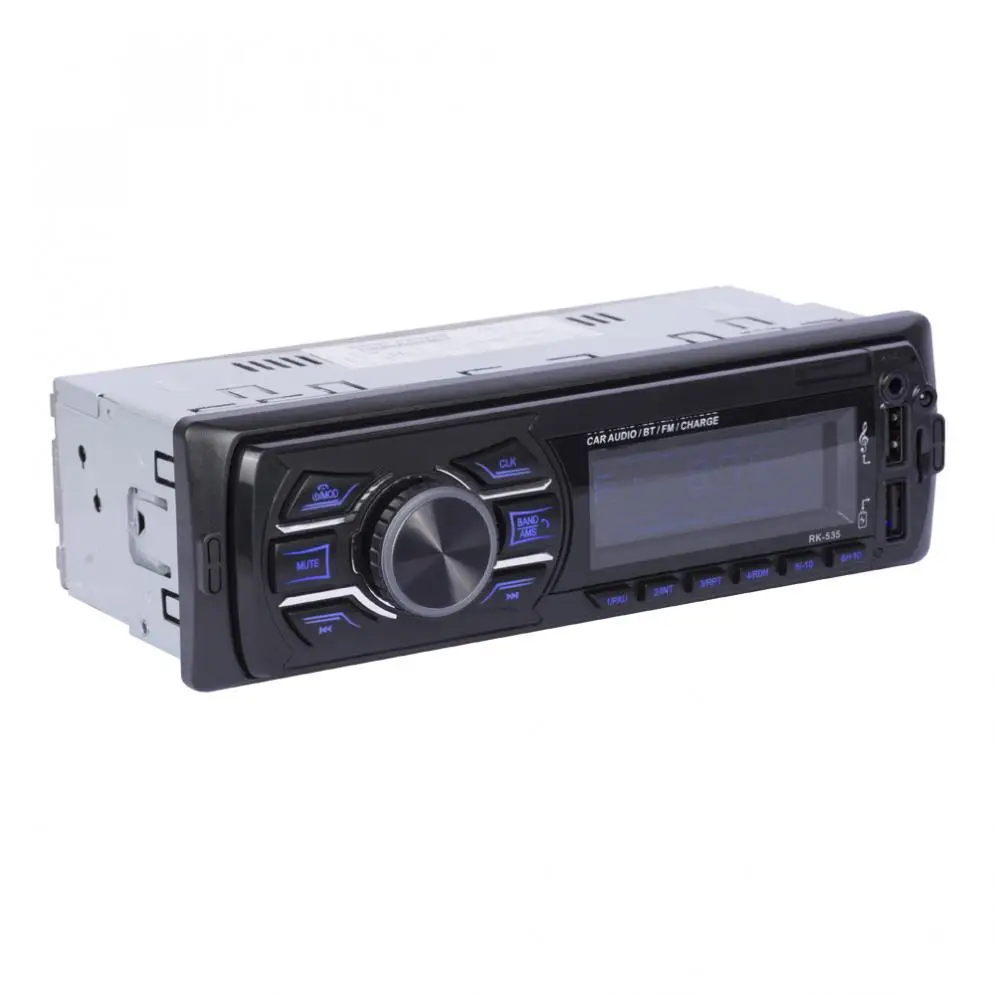 Bluetooth 12V 7 Color Backlight Car Stereo MP3 Player Dual USB Port Support ISO Interface and Fast Charging with SWC Remote | Автомобили и