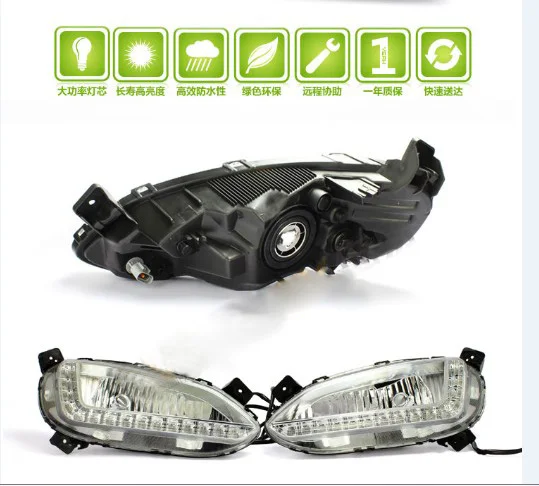 LED, 2013~ Santa Fe IX45 дневной свет, IX45 туман, IX45 фар, акцент, elantra, Genesis, i10, I20, IX45 фонарь