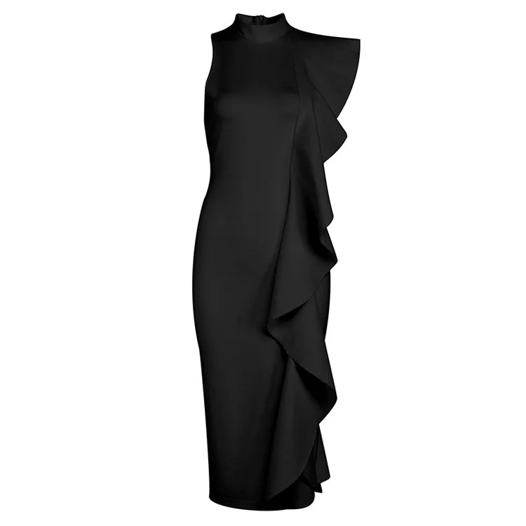 Горячая Распродажа Новый стиль сексуальные Клубные платья без рукавов с