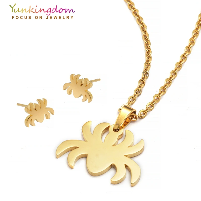 Yunkingdom Новые популярные комплекты ювелирных изделий для Женская мода животное
