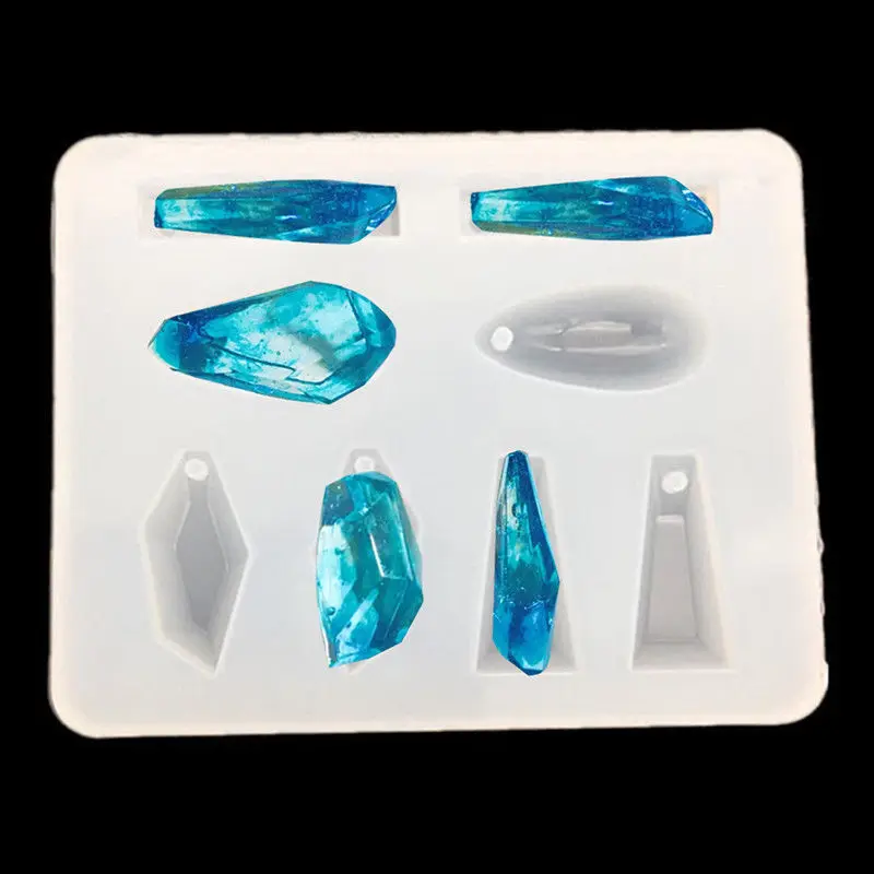 2 упаковки силиконовая форма для изготовления Подвески геометрические формы с