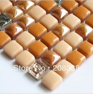 

Crystal glass mosaic glass mosaic tile deco mesh glass mosaic kitchen backsplash tiles bathroom glass mosaic tiles