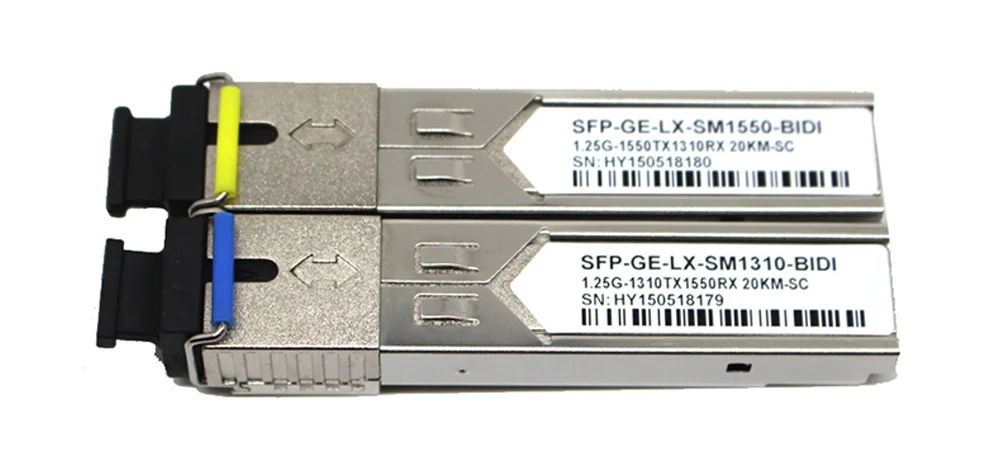 SFP модуль SC разъем 1,25G SC BiDi 1310nm/1550nm WDM переключатель трансивер sfp-модуля с переключателем с функцией DDM