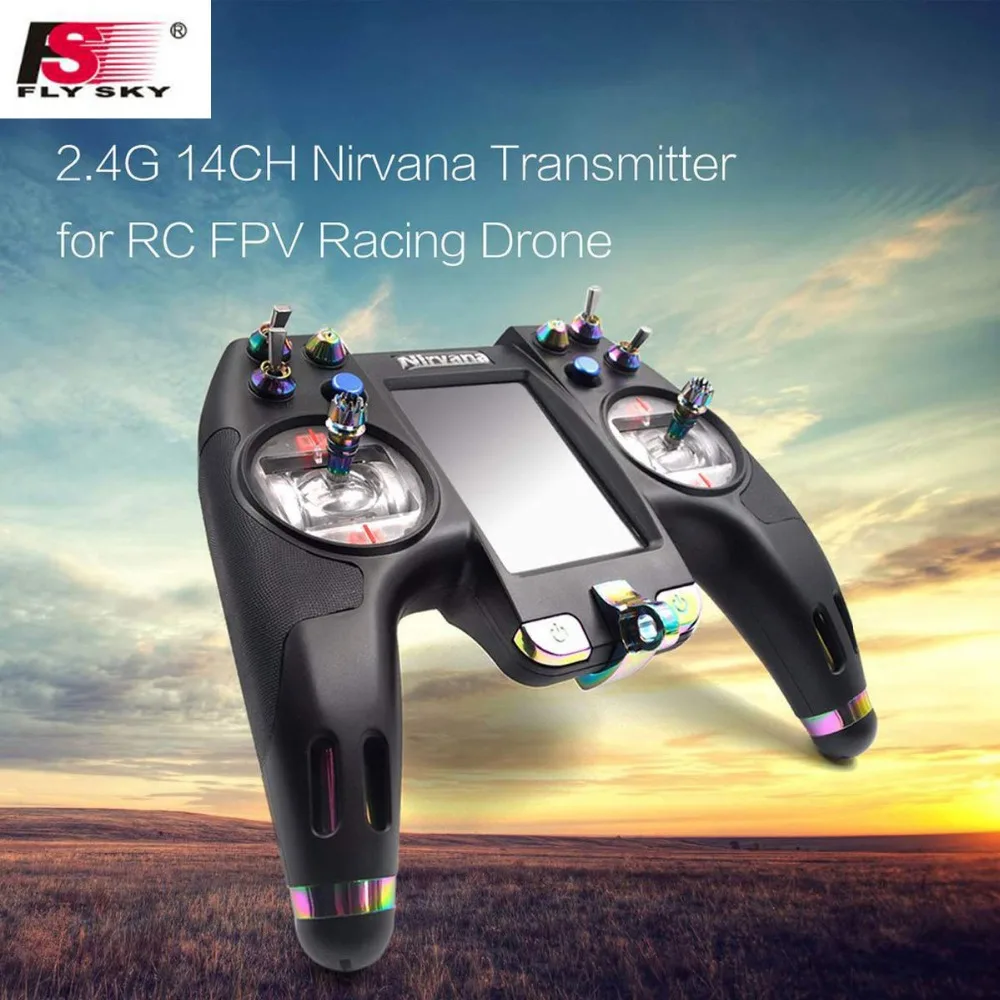 Flysky NV14 FS RC передатчик пульт дистанционного управления 2 4G 14CH сенсорный экран с X8B