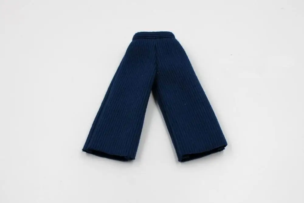 Blue Wide leg pants JSB13 Модная Одежда для куклы BJD комплект из двух предметов милые костюмы для куклы Blyth, футболка с широкими штанинами Одежда для куклы - Цвет: Blue Wide leg pants