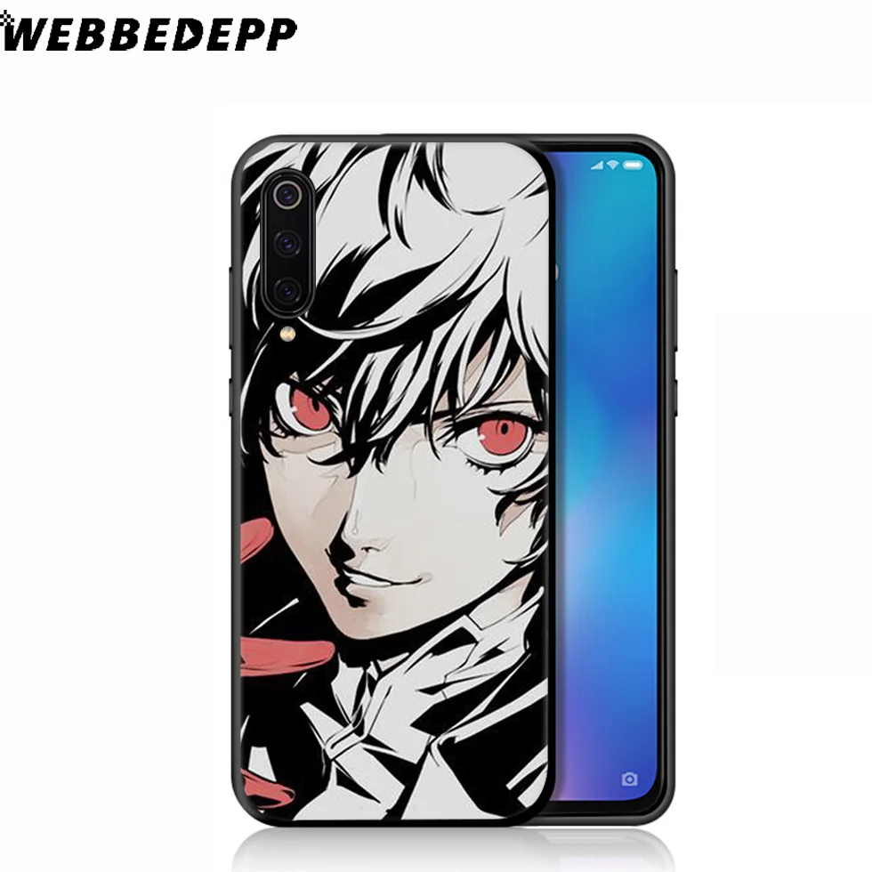 WEBBEDEPP Persona 5 P5 Game Soft Case for Xiaomi Mi 9T 9 8 SE 6 A1 A2 A3 Lite MiA1 MiA2 MiA3 F1 MAX 3 Mi8 CC9E CC9 |