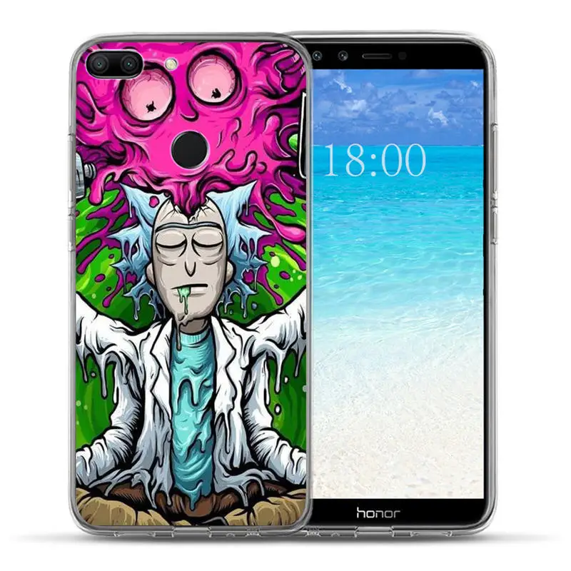 Роскошный чехол Dragon Ball Рик и Морти для huawei Honor 10 9 8 Lite 8X7 7A 7X 7C 8C 8A 6A 6X чехол Funda Capinha Etui - Цвет: 0868