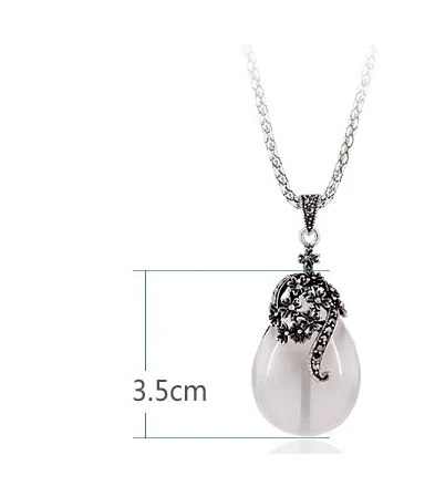 Наборы свадебных ювелирных изделий 2020 Новая мода Ретро Винтаж Имитация опала