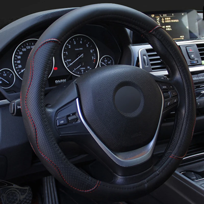 Оплётка на Руль автомобиля Обложка искусственная кожа для Kia K2 Rio 2011 2012 2013 hyundai Toyota
