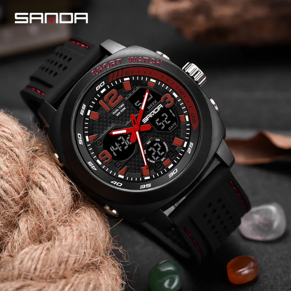 Мужские модные часы, роскошный бренд, reloj, новые часы, Hour relogio, Saat, часы, мужские часы, женские, montre homme, relogio, цифровые# F