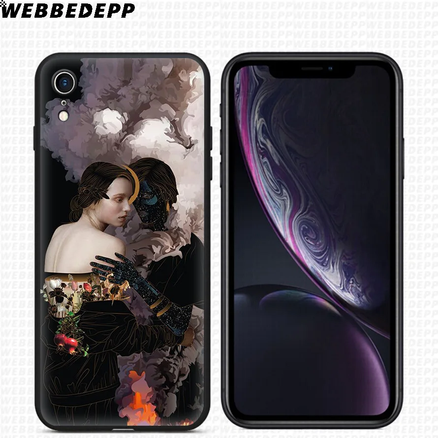 WEBBEDEPP винтажный Мягкий силиконовый чехол для iPhone 11 Pro Xr Xs Max X или 10 8 7 6 6S Plus 5 5S SE Case |