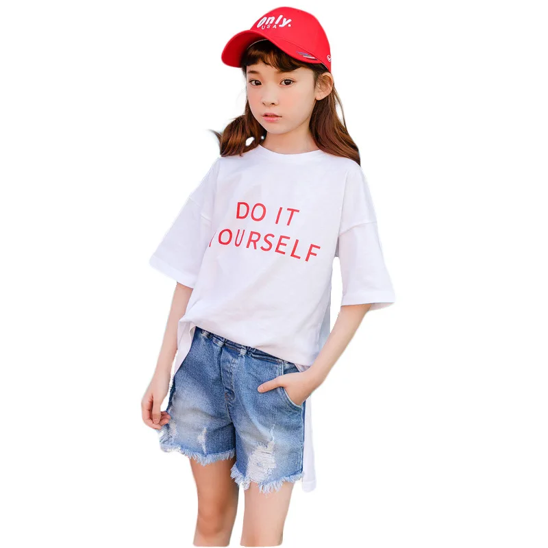 Брендовые рубашки для маленьких девочек новинка 2019 года корейская детская