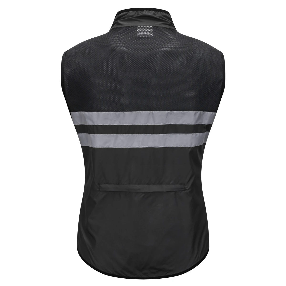rear mesh WOSAWE мотоциклетный жилет высокая видимость Защитная куртка со светоотражающими полосками ночной бег езда мотоциклист жилет ветровка - Цвет: rear mesh