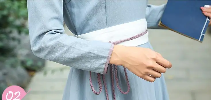 Женское хлопковое платье с вышивкой винтажное квадратным вырезом и длинными