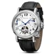 Leisure Automatic Mechanical Genuine Leather Waterproof Watch with Rome Digital Business for Various Occasions M171S.Black Other Image