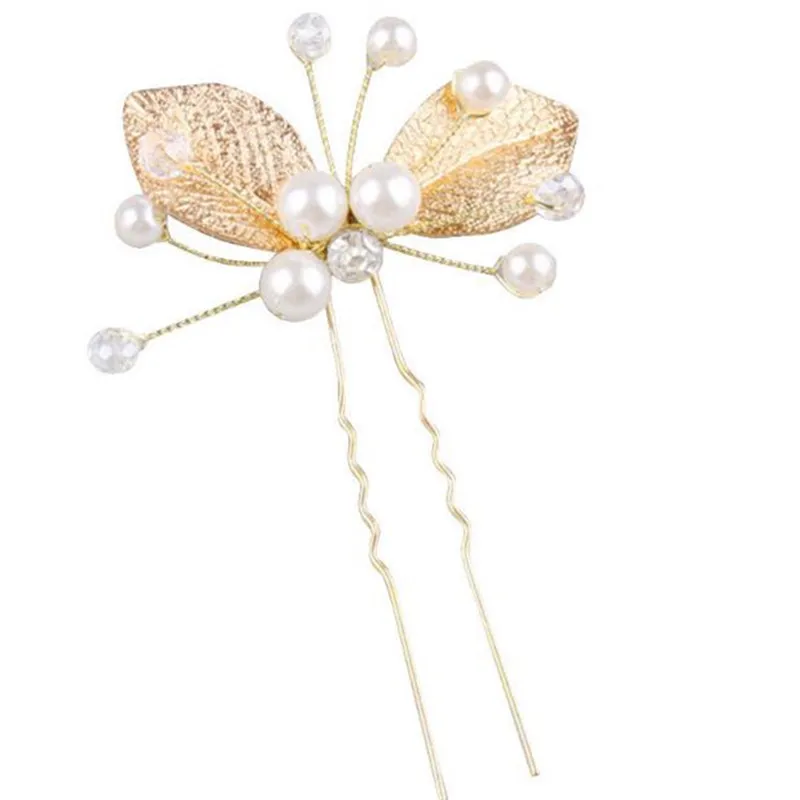 Свадебные украшения для волос аксессуары со стразами идеально сочетаются с