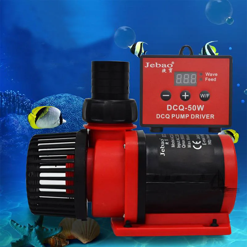 Jebao DCQ-5000 ЖК-дисплей управляемый DC возвратный водяной насос для морского аквариума отстойный насос для аквариума волновой производитель 5000л/ч