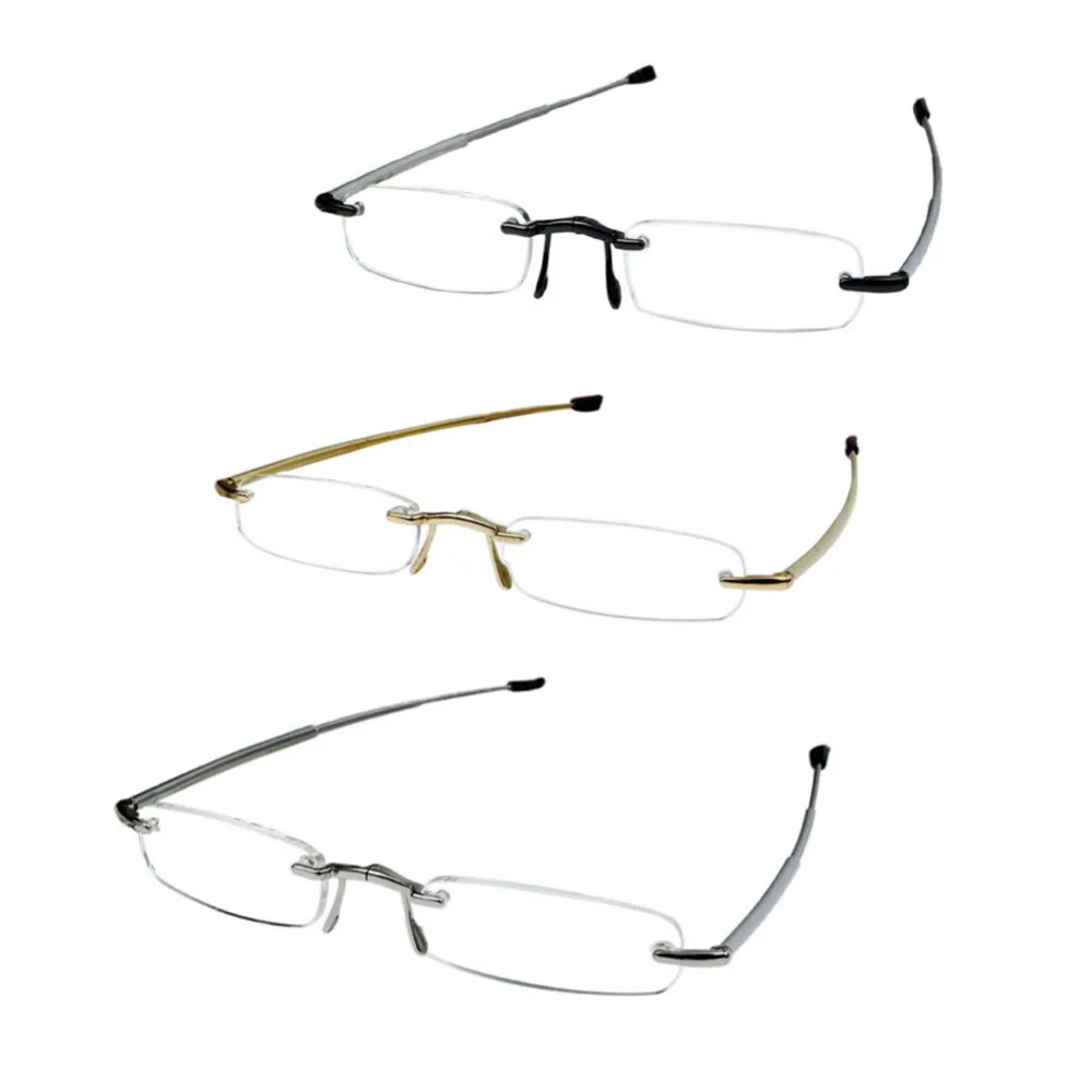 Раза Телескопические ножки Портативный Очки для чтения женщин с мини