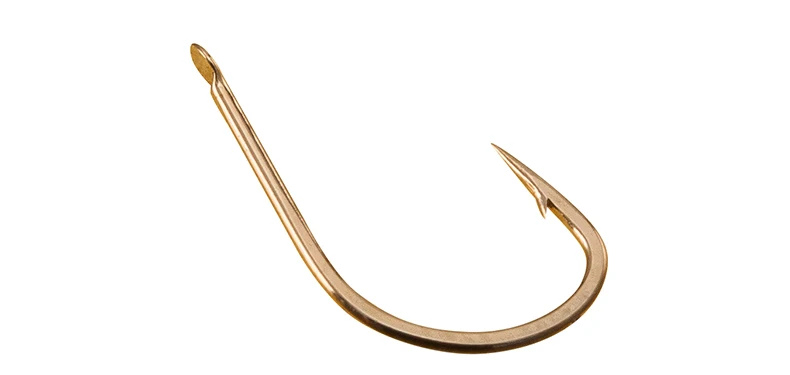 1 упаковка mustad Рыбалка Крючки 13100SP-GL Высокоуглеродистая сталь Золото колючий крючок Приманка телескопическая Мягкая приманка Держатель Рыболовные снасти Pesca