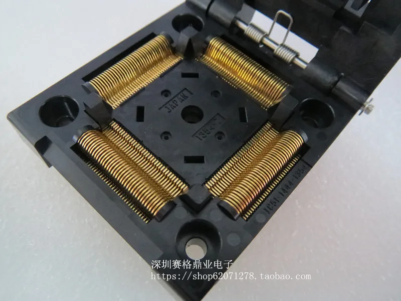 Оригинальный YAMAICH IC Тесты сиденье IC51 1444 1354 сжигание программист QFP144 TQFP144 гнездо