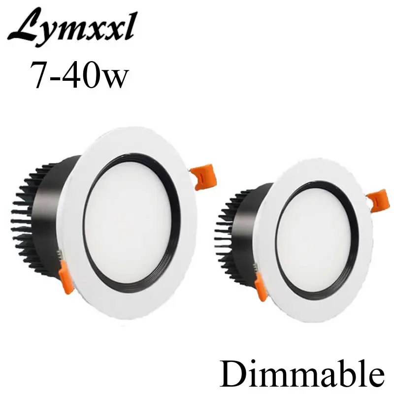 Светодиодный светильник с регулируемой яркостью встраиваемая точечная лампа 7