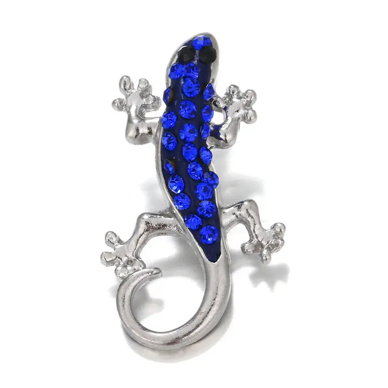 2 вида цветов в виде животных оснастка Очаровательная кнопка ящерица ювелирное