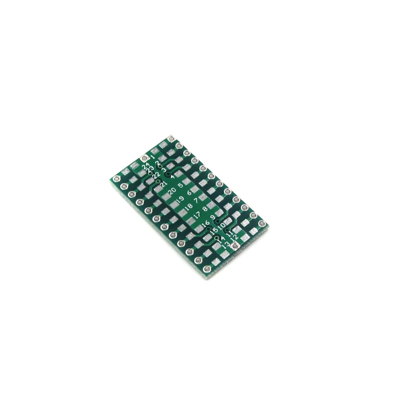 10 шт. SOP24 SSOP24 TSSOP24 1 мм до DIP24 2 54 PCB адаптер конвертер пластина | Электронные