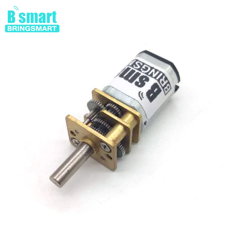 N20 DC Шестерни двигатель 3V 6V 12V 15-1500 об/мин обратный Шестерни коробка по часовой стрелке и против часовой стрелки Управление низкая Шум электродвигатели для игрушек "сделай сам" мотор