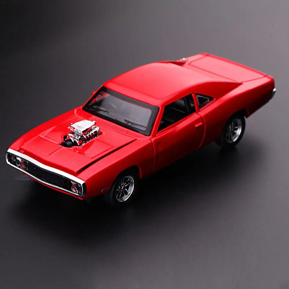 1:32 Dodge зарядное устройство литье под давлением металлическая модель автомобиля звук и свет выдвижной назад автомобиль игрушка